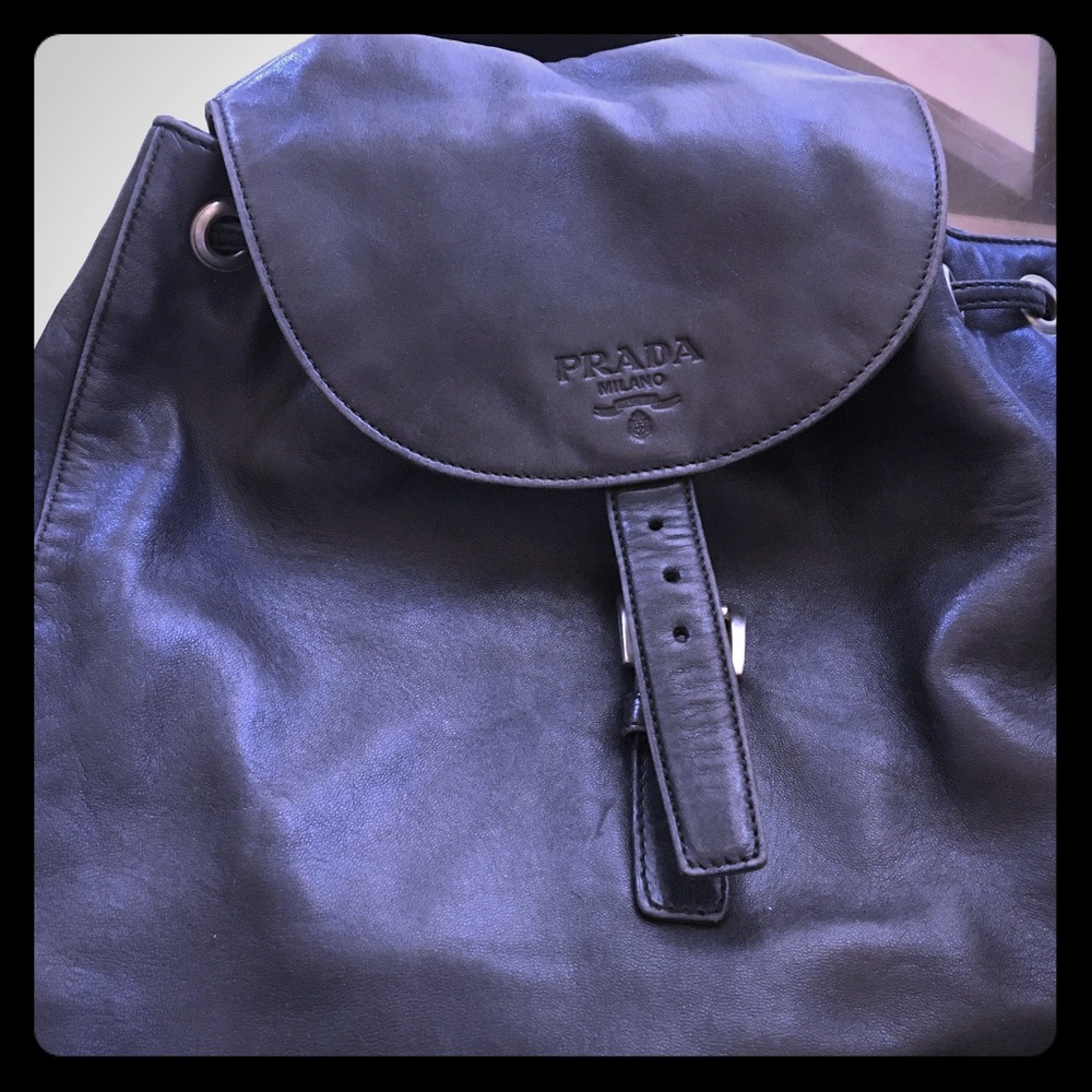 Prada back pack